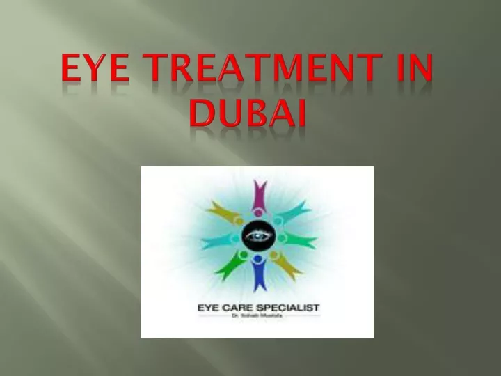 eye treatment in dubai