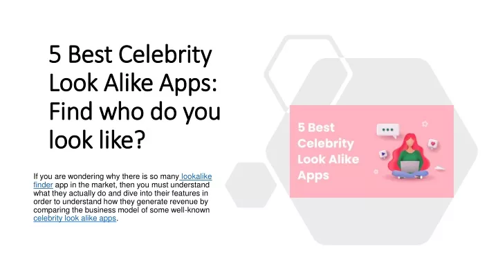 5 best celebrity look alike apps find who do you look like