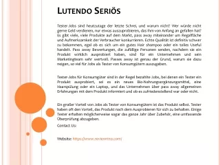 lutendo seri s