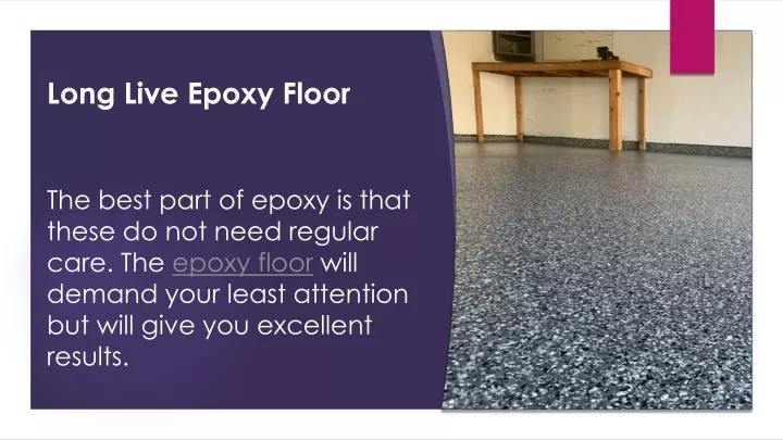 long live epoxy floor