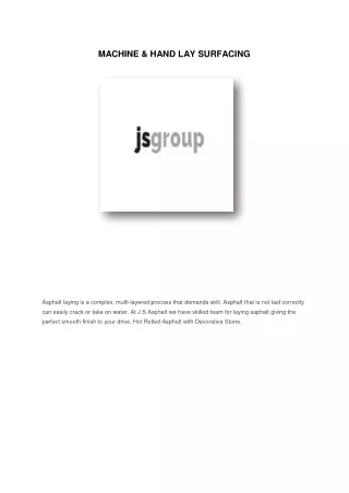 Road Planning | Road Sweeper Hire | Thejsgroup.co.uk