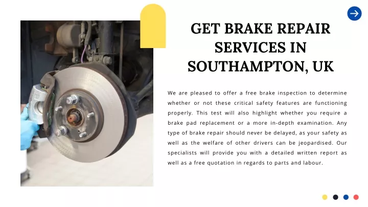 get brake repair services in southampton uk