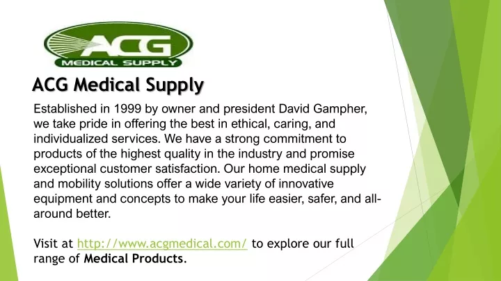 acg medical supply