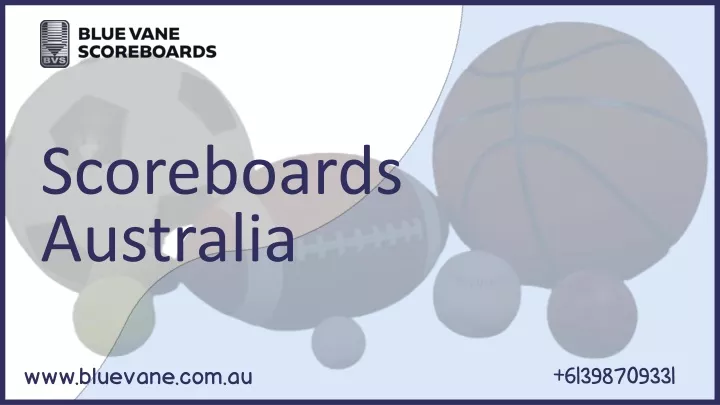 scoreboards australia