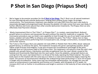 p shot in san diego priapus shot