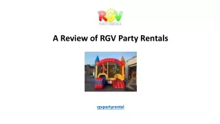 a review of rgv party rentals rgvpartyrental