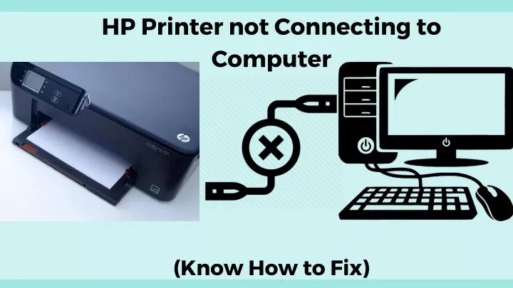 hp printer not connecting to computer