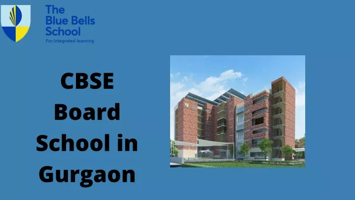 cbse board school in gurgaon