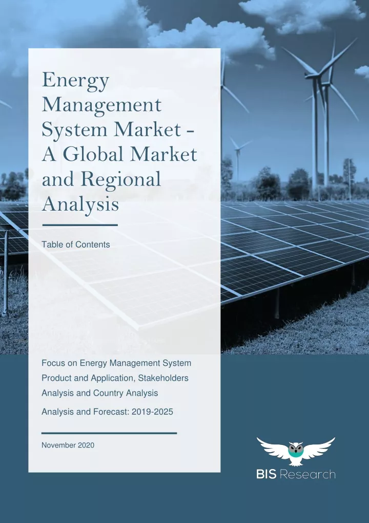 energy management system market a global market