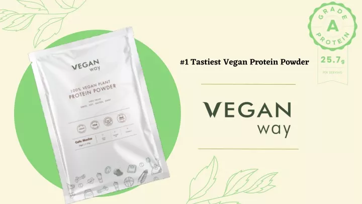 1 tastiest vegan protein powder