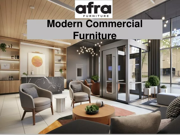 modern commercial furniture