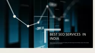 Best SEO Services  in India