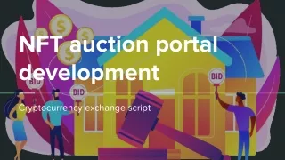 NFT auction portal