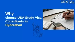 Why Choose USA Study VISA Consultants in Hyderabad
