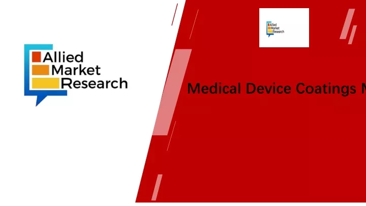 medical device coatings market