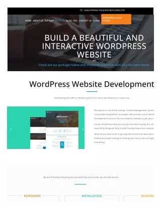 WordPress Website Development