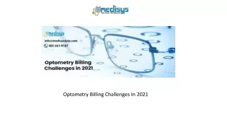 optometry billing challenges in 2021