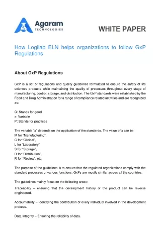 How-Logilab-ELN-helps-organizations-to-follow-GxP-Regulations
