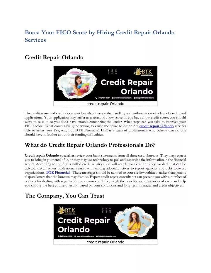 boost your fico score by hiring credit repair