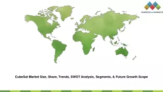 CubeSat Market Size, Share, Trends, SWOT Analysis, Segments, & Future Growth