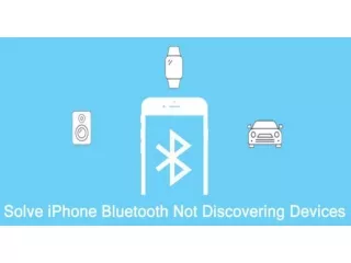 How To Fix iPhone Bluetooth Not Discovering Devices