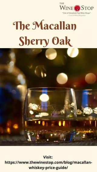 The Macallan Sherry Oak