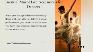 Must-Have Accessories for Dancers _ Attitude Australia