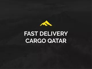 fdcargo relocation services qatar