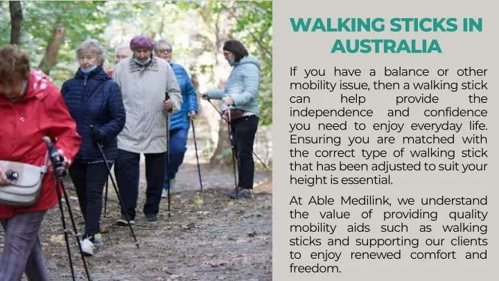 walking sticks in australia