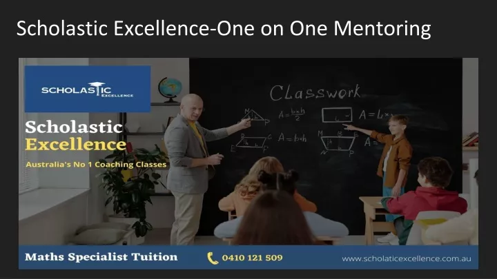 scholastic excellence one on one mentoring