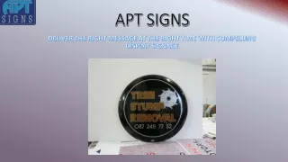 Approach Apt Signs to Get Quality Sticker Decals at Best Price
