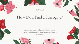 How do I find Surrogate Mother |Advocates for Surrogacy