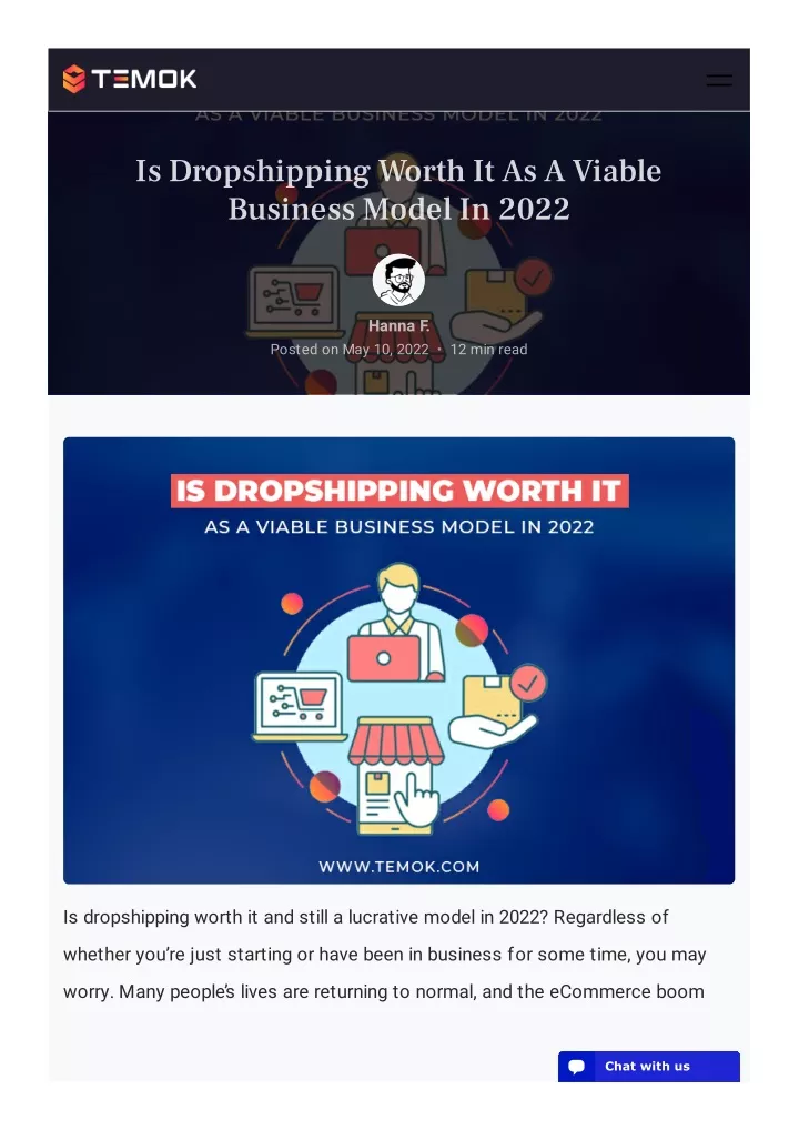 is dropshipping worth it as a viable business