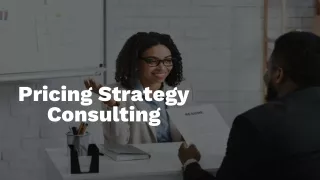 Best Consultancy for Pricing Strategy