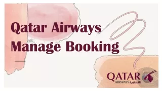 latest updates on Qatar airways manage booking
