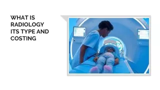 what is radiology its type and costing