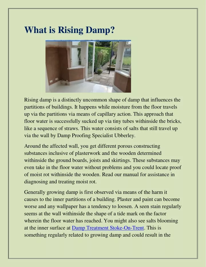 what is rising damp