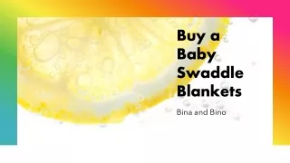 Buy a Baby Swaddle Blankets