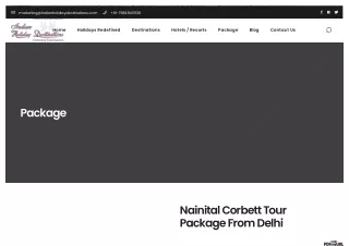 Nainital Corbett Tour Package From Delhi
