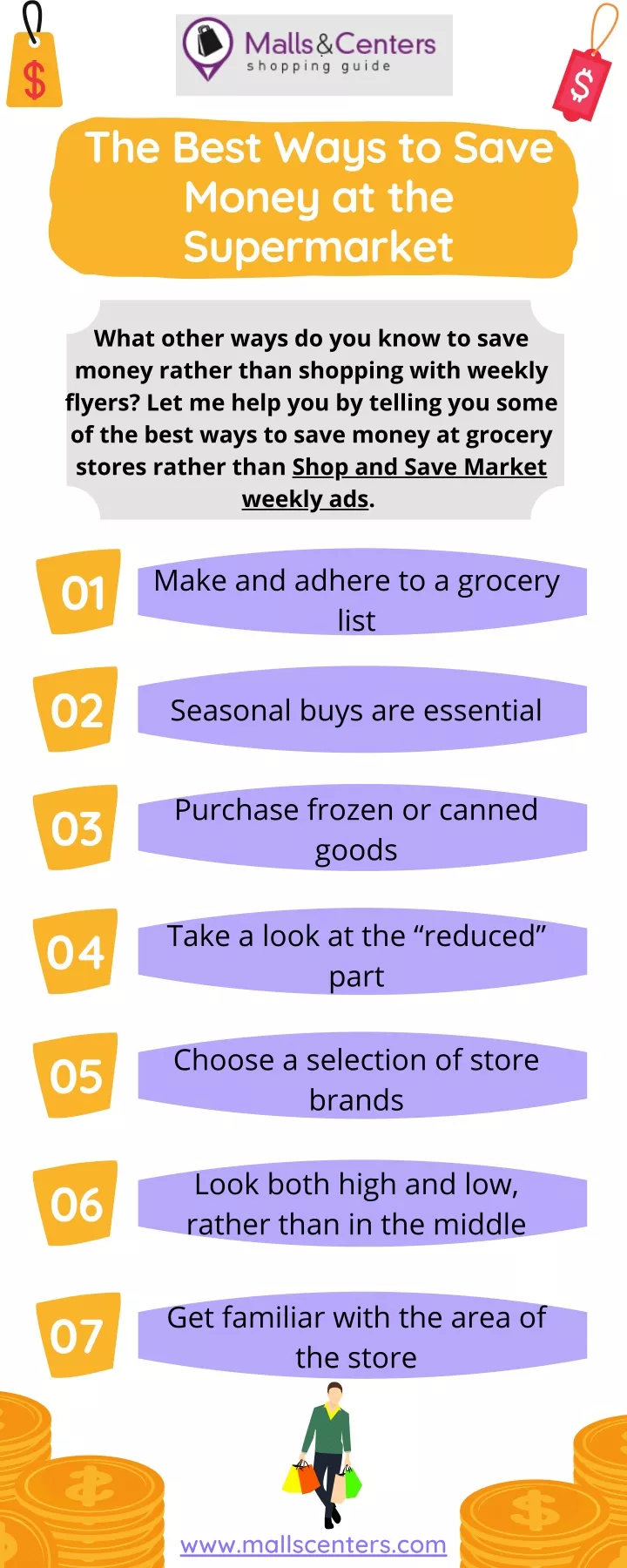 the best ways to save money at the supermarket