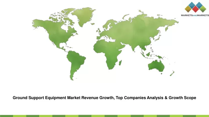 ground support equipment market revenue growth