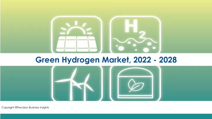 green hydrogen market 2022 2028