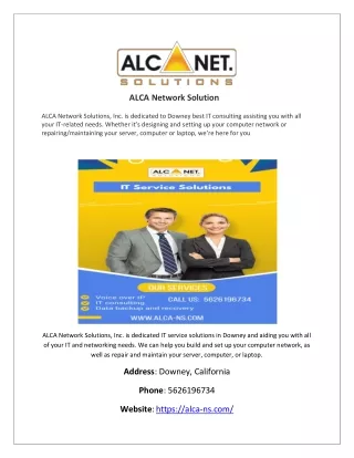 alca network solution alca network solutions