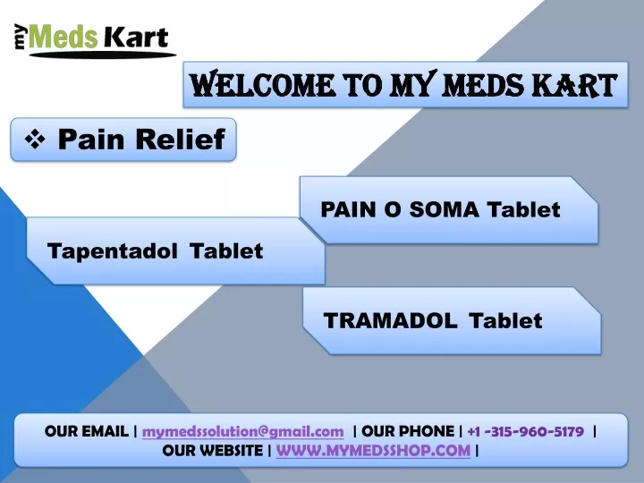 welcome to my meds kart
