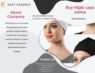 Buy Hijab Caps Online Eastessence