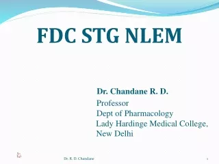 FDC STG NLEM
