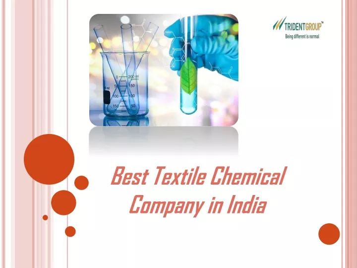 best textile chemical company in india