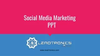 Social Media PPT