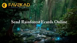 send rainforest ecards online
