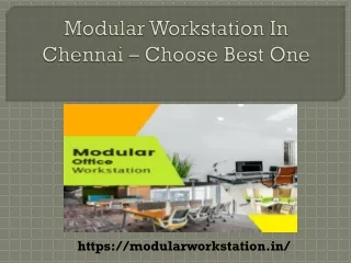 modular workstation in chennai choose best one